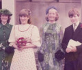 A delightful photograph capturing the 16-year-old Princess Diana as a bridesmaid at her sister Jane Spencer’s wedding has recently surfaced.