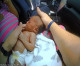 Dramatic bodycam footage shows moment hero police officer saves 12-day-old baby’s life after pulling over speeding car to find distressed mother holding the limp newborn who had stopped breathing Dramatic bodycam footage shows moment hero police officer saves 12-day-old baby’s life after pulling over speeding car to find distressed mother holding the limp newborn who had stopped breathing