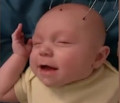A head-scratcher (no more)! Mother solves age-old parenting problem by instantly soothing her crying baby… with handy little device A head-scratcher (no more)! Mother solves age-old parenting problem by instantly soothing her crying baby… with handy little device