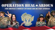 Operation HEAL*arious , providing laughter for veterans for Military Awareness Month Operation HEAL*arious , providing laughter for veterans for Military Awareness Month